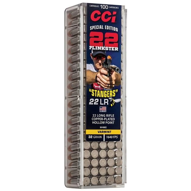 CCI .22 LR Stangers HP 32gr (100 szt)