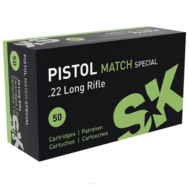 Lapua SK Pistol Match Special .22 LR