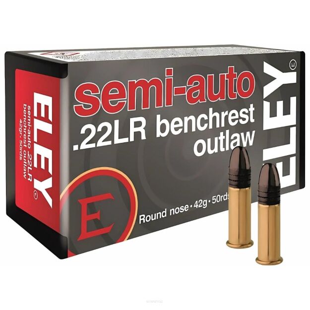 Eley Benchrest Outlaw .22 LR 40gr