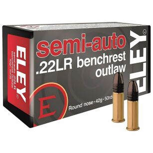 Eley Benchrest Outlaw .22 LR 40gr