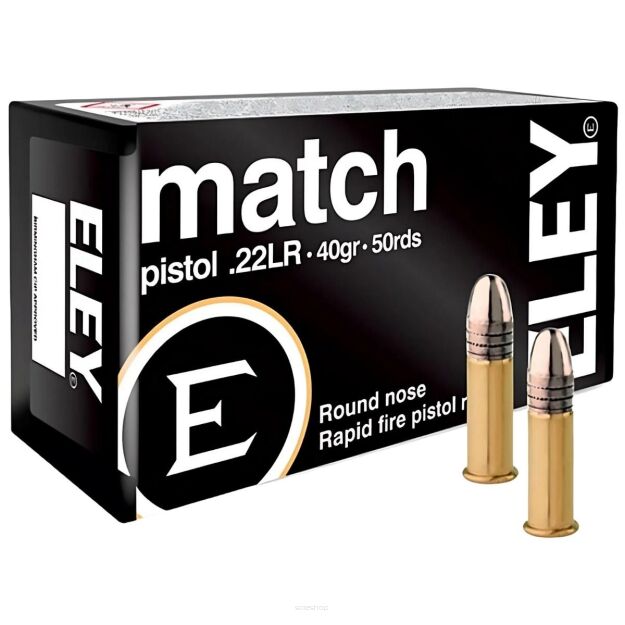 Eley Match Pistol .22 LR 40gr