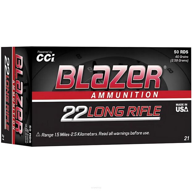 CCI Blazer HV .22 LR 40gr