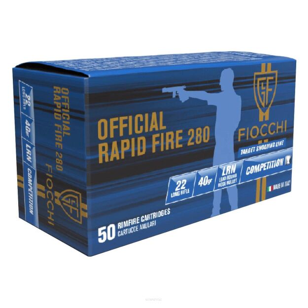 Fiocchi F280 .22 LR 40gr