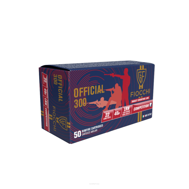 Fiocchi Official 300 .22 LR 40gr