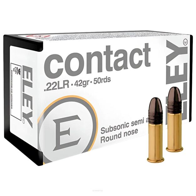 Eley Contact Subsonic .22 LR 42gr