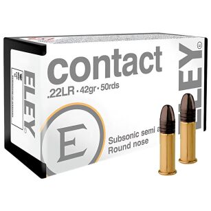 Eley Contact Subsonic .22 LR 42gr