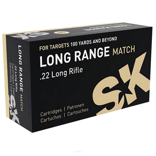 Lapua SK Long Range Match .22 LR 40 gr