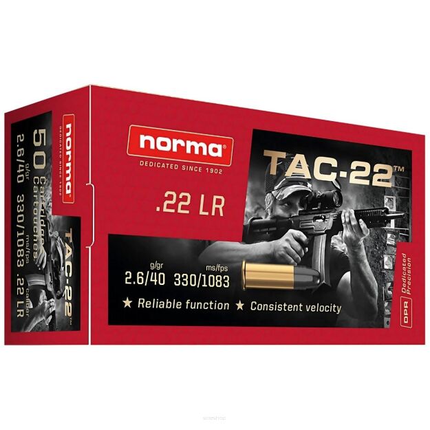 Norma .22 LR 40gr