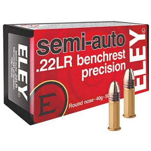 Eley Benchrest Precision .22 LR 40gr