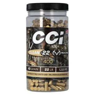 CCI .22 LR Clean-22 Realtree HV 40gr