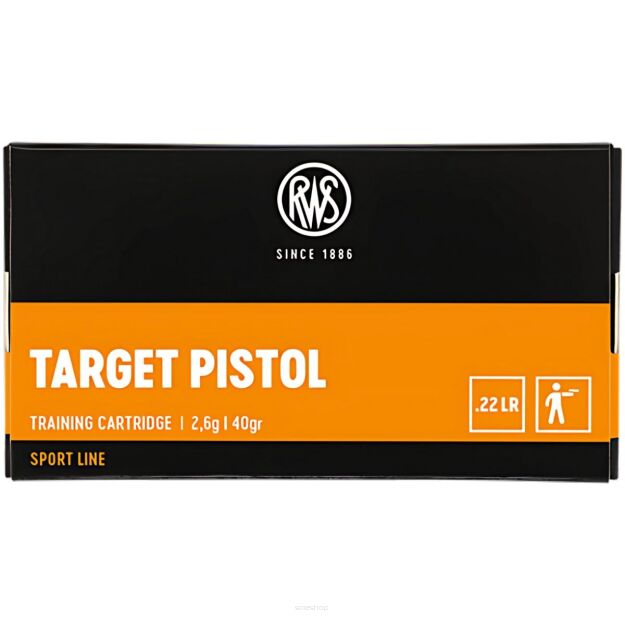 RWS Target Pistol .22 LR 40gr
