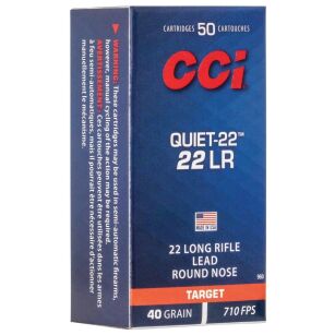 CCI .22 LR Q22 Subsonic LRN 40gr
