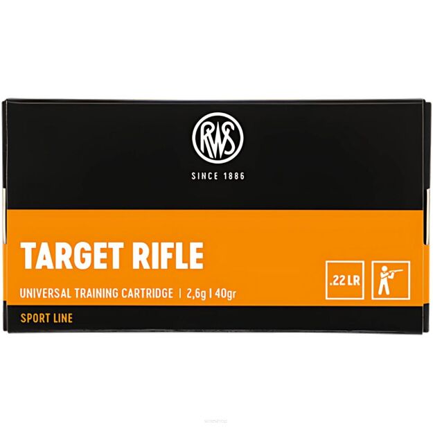 RWS Target Rifle .22 LR 40gr